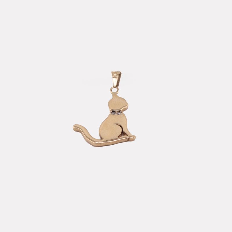 Dije Gato  14k 1.4g