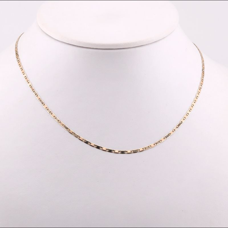 Cadena Valentino  14k 5.4g