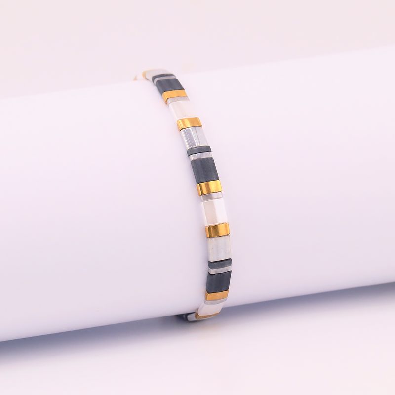 Pulsera Arena Dorada C/v (14 Cm - 17 Cm)