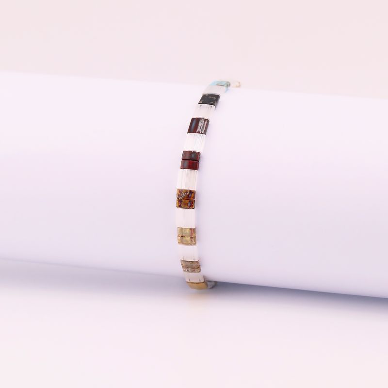 Pulsera Arena Dorada C/v (14 Cm - 17 Cm)