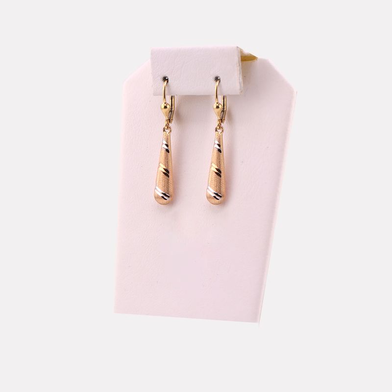 Aretes Gota Relim. 14k 2.7g