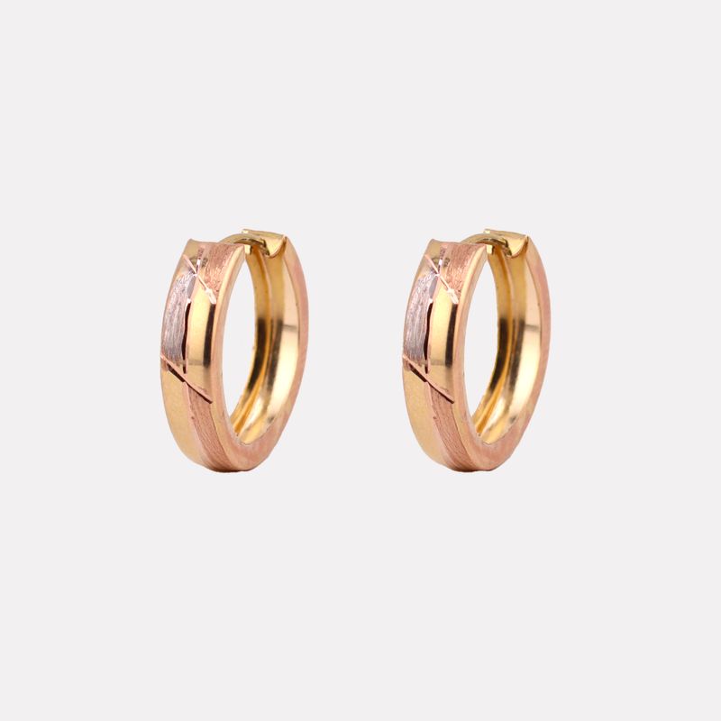 Aretes Huggies Tns 14k 2.3g