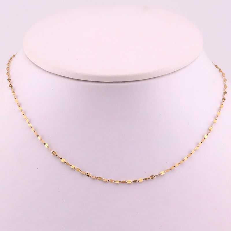 Cadena Granito 14k 0.5g 40cm