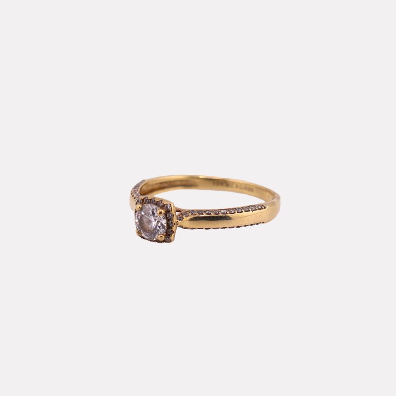 Anillo Compromiso 10k 1.9g #8