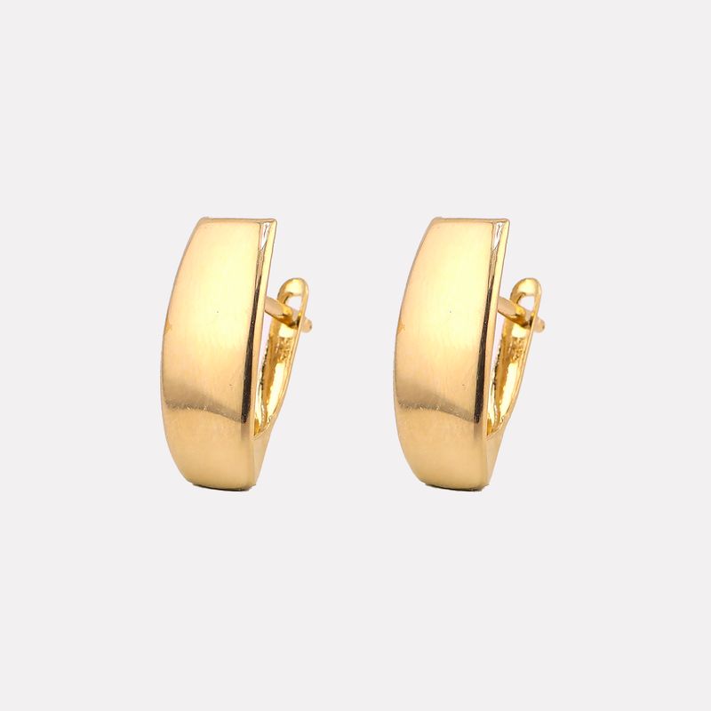 Aretes Rectangulo 14k 1.7g