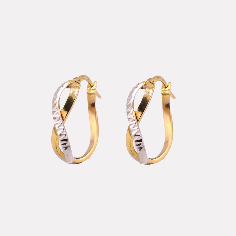 Arracadas Infinito  14k 1.6g