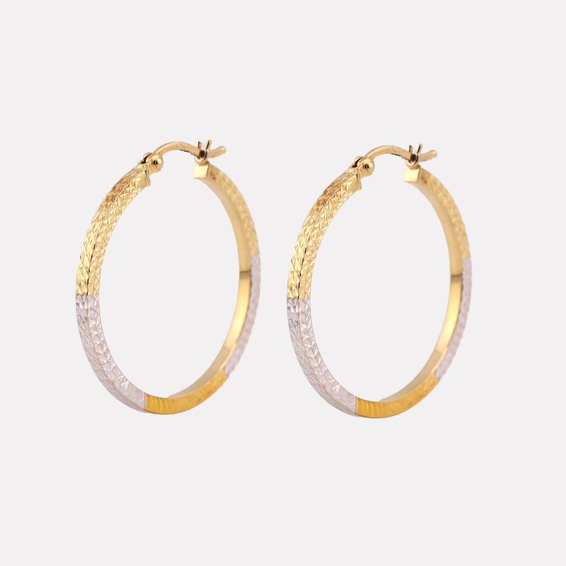 Arracadas 2 Tns Relim. 14k 2.3g