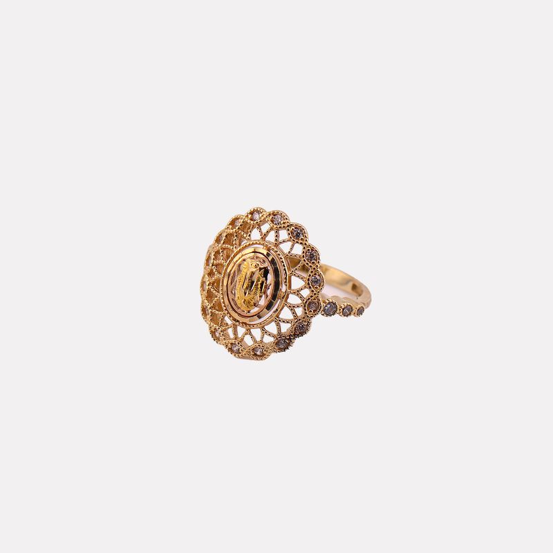 Anillo Virgen 10k 3.1g #5