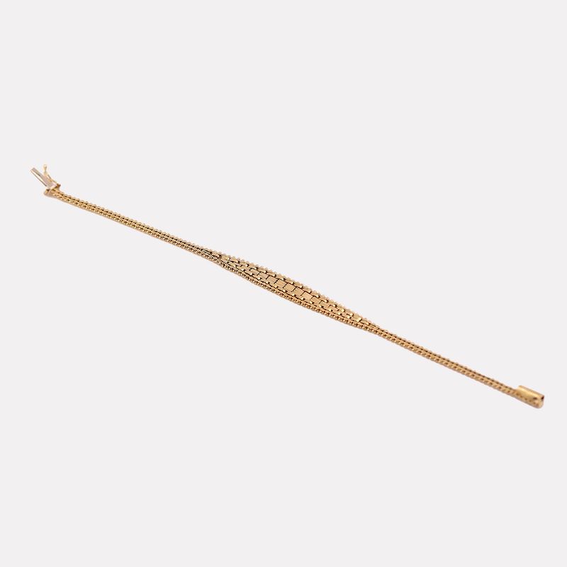 Pulso Petatillo 14k 9.1g 19cm
