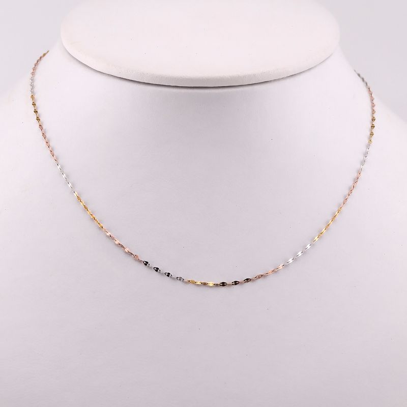 Cadena Granito De Café Tnos 14k 1.6g 17.5c