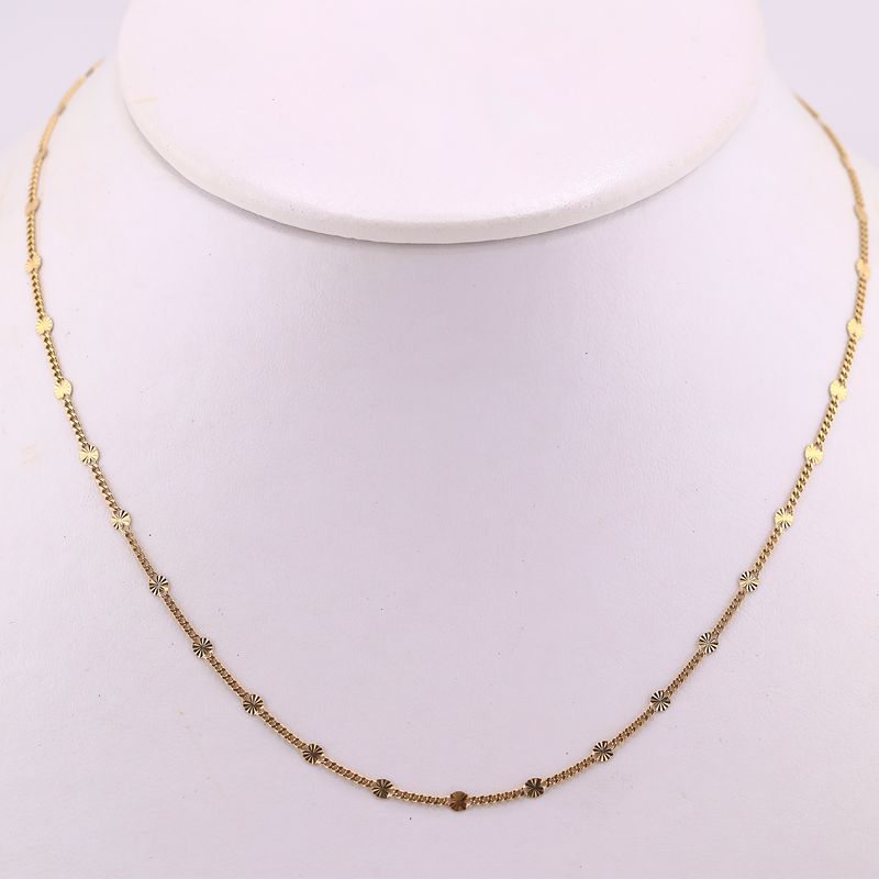 Cadena Mixta 14k 2.7g 57cm