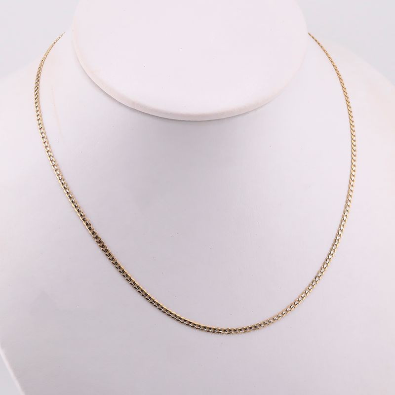 Cadena Eslabon 14k 3.5g 46cm