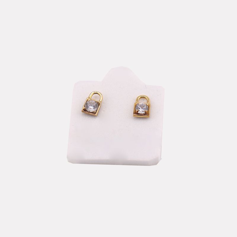 Broqueles Candado 10k 0.6g