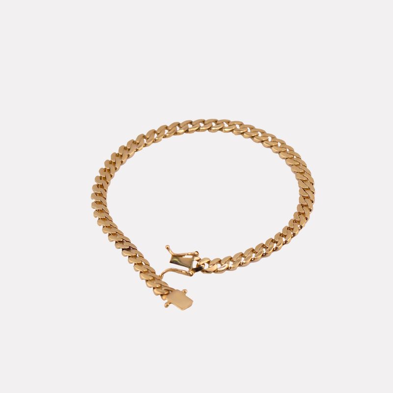 Pulso Eslabon 14k 9.4g 21cm