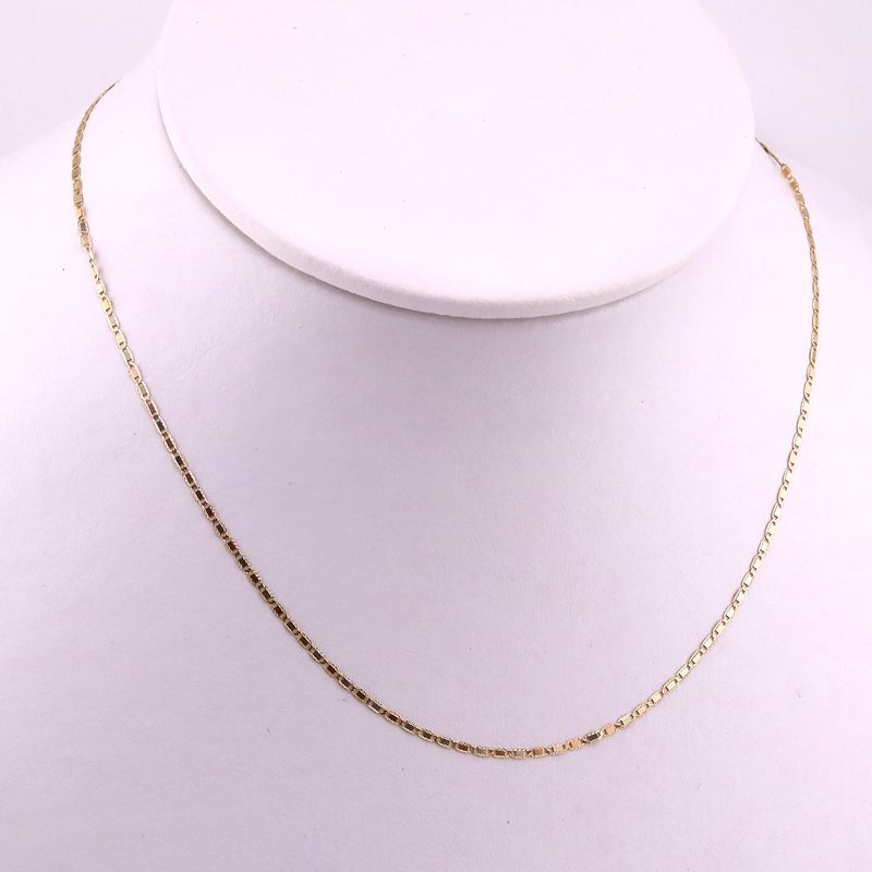 Cadena Valentino  14k 1.2g 41cm