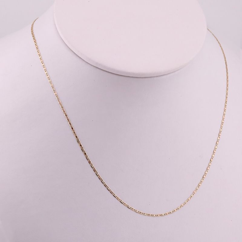 Cadena  Valentino 14k 2.2g 50cm