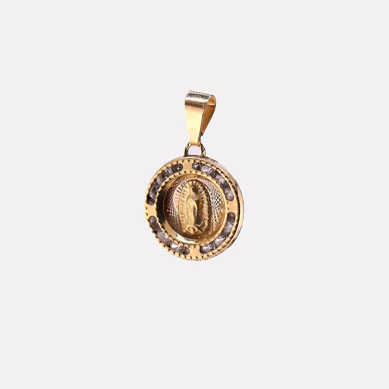 Dije Virgen C/p Bcas 14k 0.9g