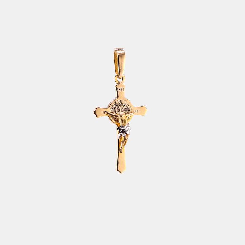 Dije Cruz Cristo 14k 2g