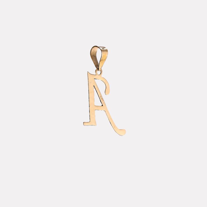 Dije Letra "a" 14k 0.7g