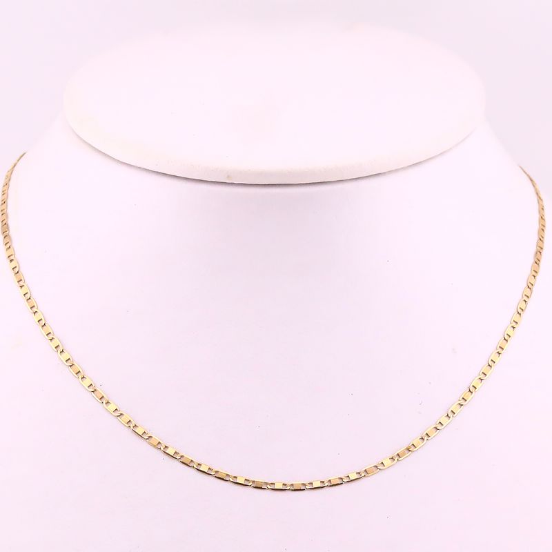 Cadena Valentino 10k 1.2g 40cm