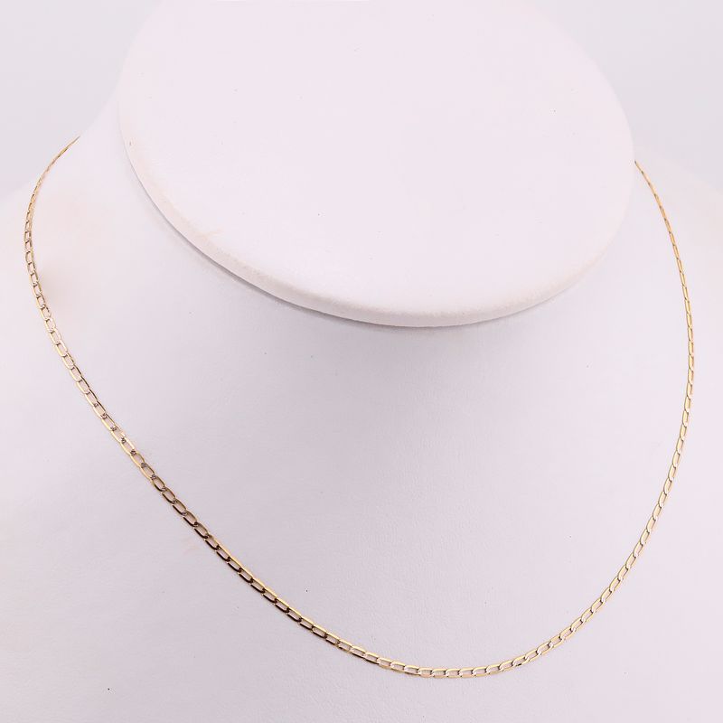 Cadena Eslabon Diam. 14k 3.4g 48cm