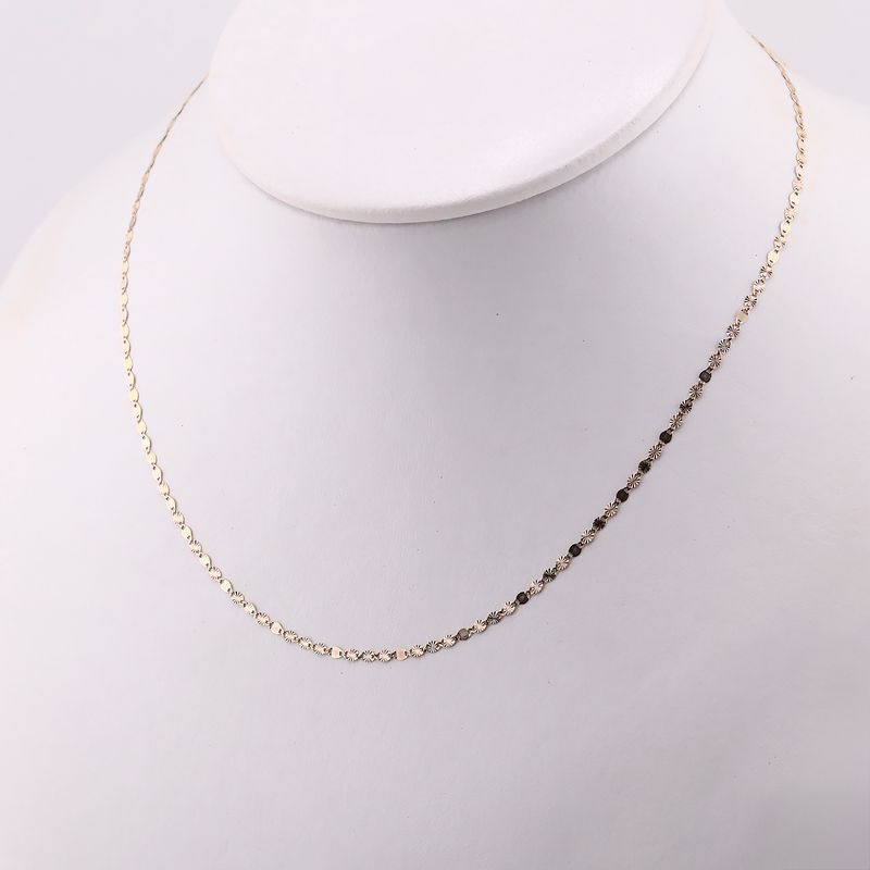 Cadena Gucci Italiana 14k 1.4g 44cm