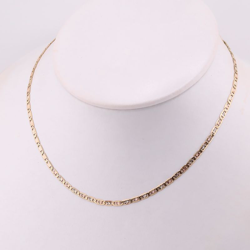 Cadena Valentino Relim. Tns. 14k 5.7g 50cm