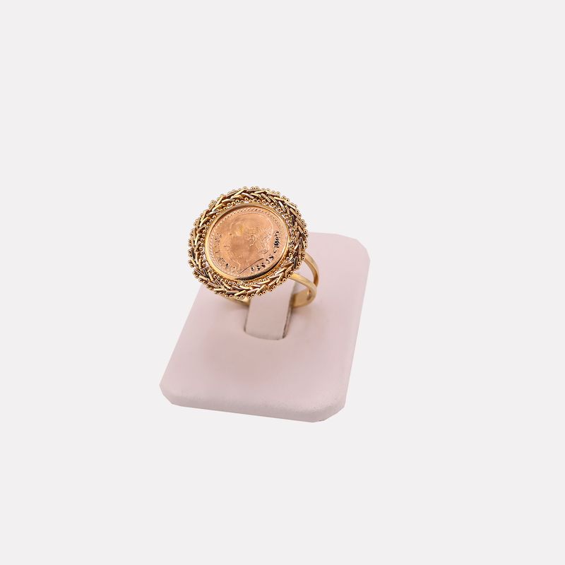 Anillo Moneda 2.514k 7.7g