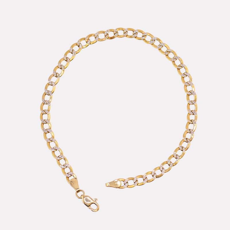 Pulso Eslabon Diam. 14k 3.3g 20cm