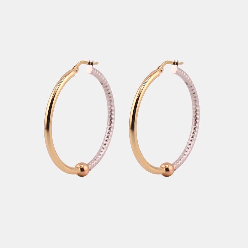 Arracadas 2 Tns 14k 3.1g