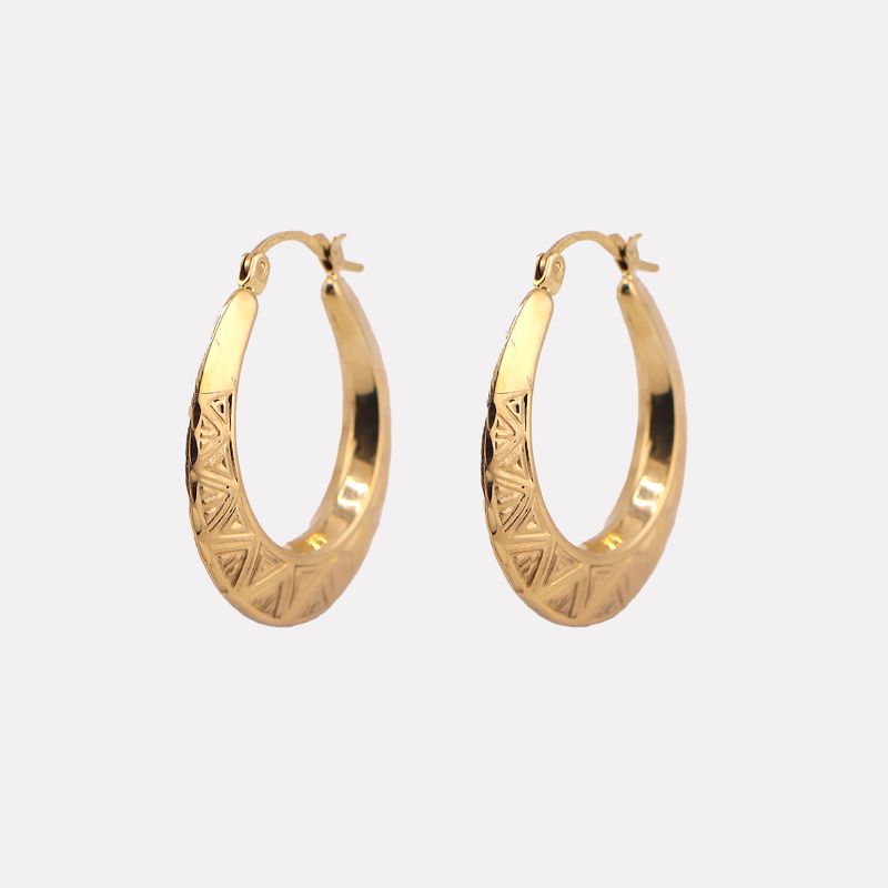 Arracadas Canasta Relim. 14k 3.6g