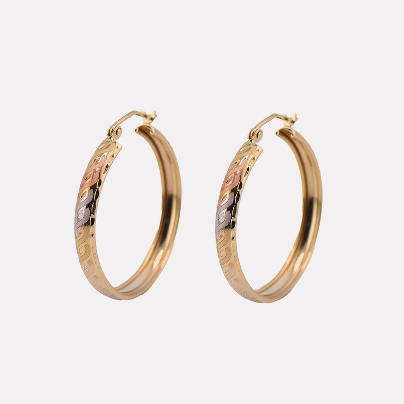 Arracadas Relim. Tns 14k 2.6g