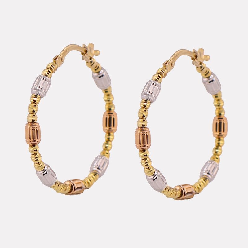 Arracadas Tonos 14k 3g