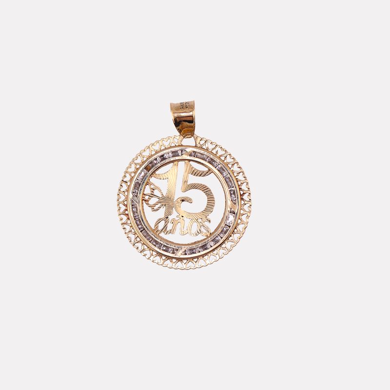 Dije Xv Años 14k 1.4g