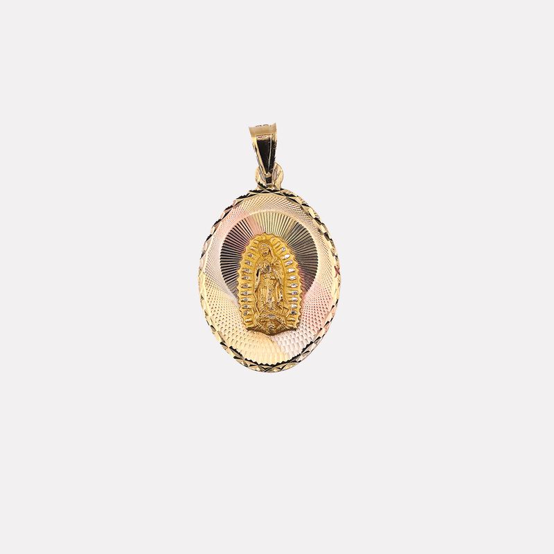 Dije Ovalo Virgen 14k 3.5g