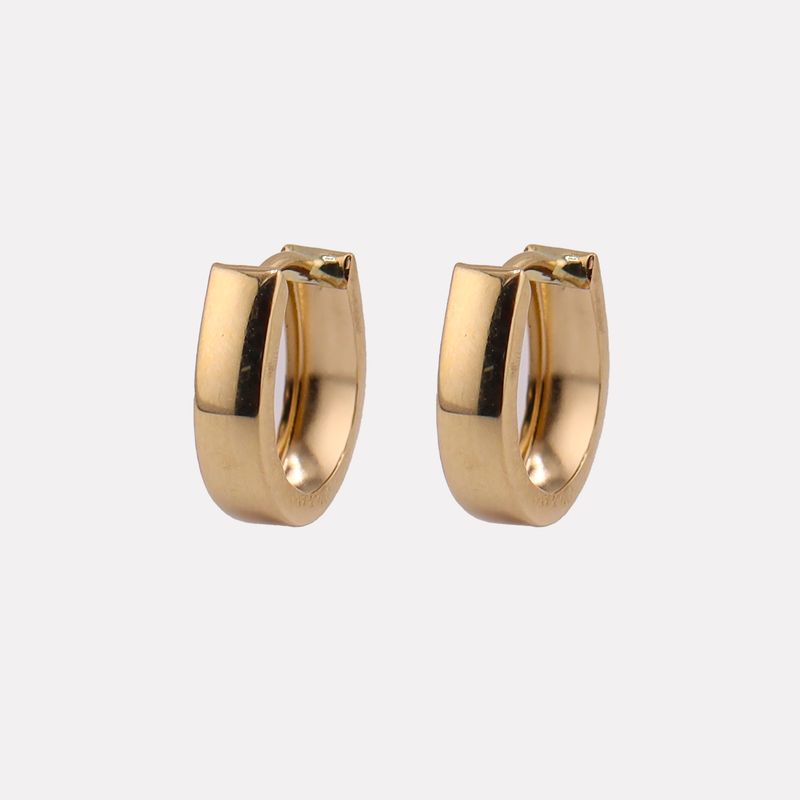 Aretes Huggies Relim. 14k 1g
