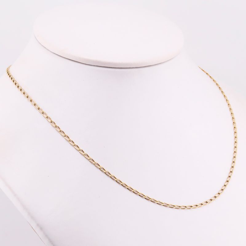 Cadena Eslabon 14k 4.1g 55cm