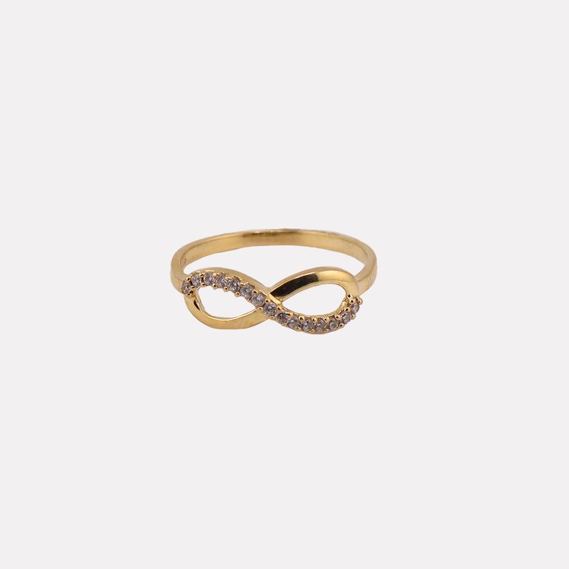 Anillo Infinito 14k 1.6g #7