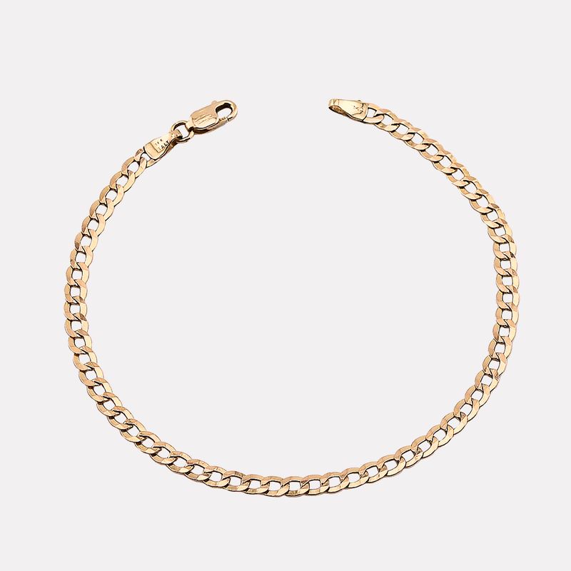 Pulso Eslabon 14k 4.3g 18cm