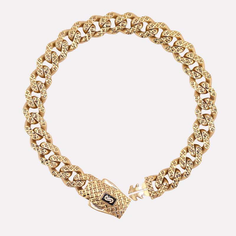 Pulso Tipo Monaco 14k 12.5g 21.5cm