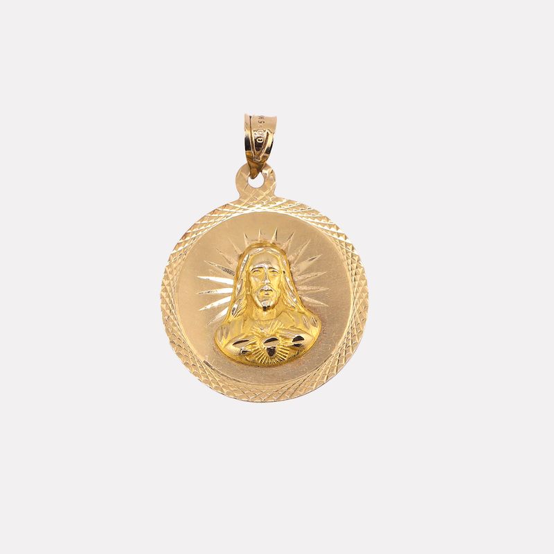 Dije Sagrado Corazon Circ. 10k 2.3g