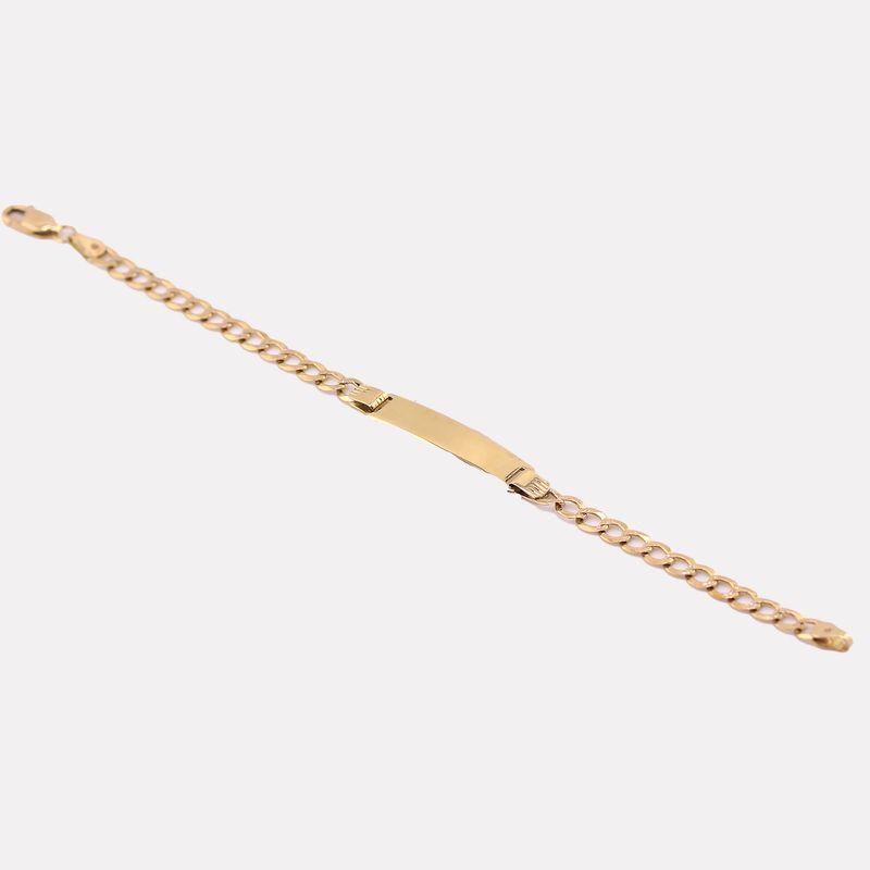 Esclava Eslabon 14k 4g 15.5cm