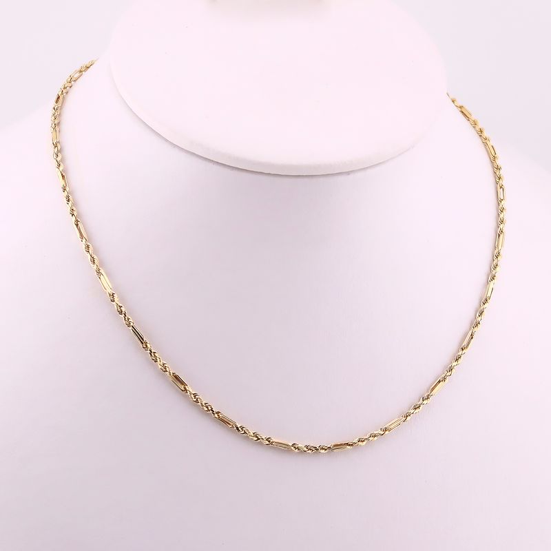 Cadena Figaro 14k 6.9g 61cm