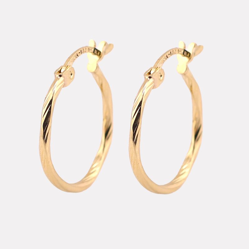 Arracadas Torcidas 10k 1g