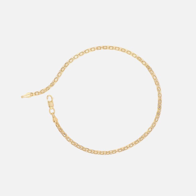 Pulso Tejido Chino 14k 1.9g 18.7cm