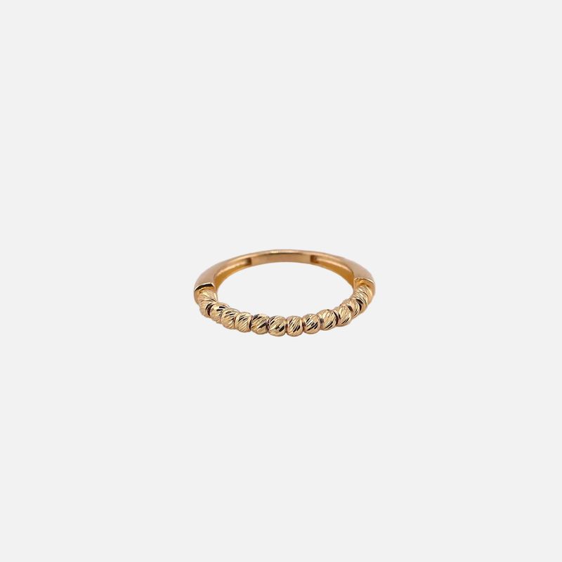 Anillo Borlas 14k 1.6g #5.5