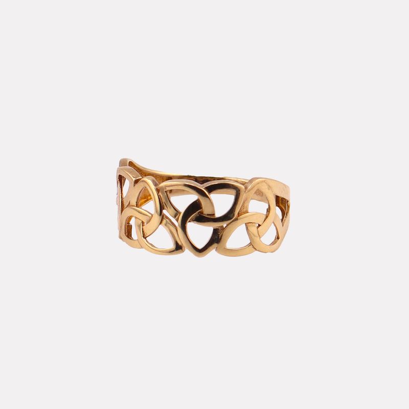Anillo Figuras 14k 2.2g