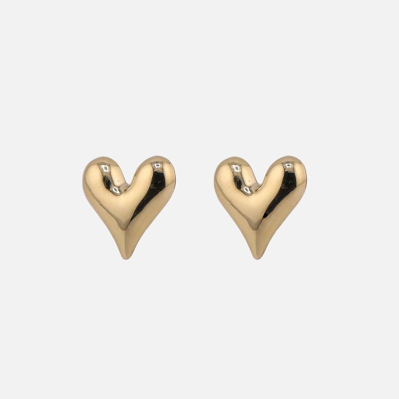 Aretes Corazon 10k 1.4g