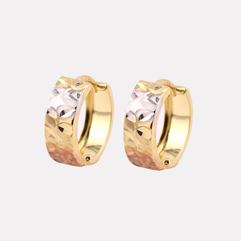 Aretes Huggies Fact. Tns 14k 2.5