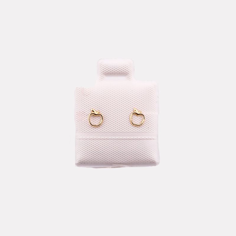 Broqueles Manzana Silueta 0.1g